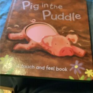 Pig in a Puddle touch and feel book